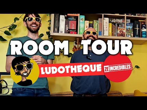 ROOM TOUR LUDOTHEQUE #03 Une ludo INCREDIBLES !