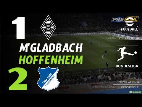 🔴 M'gladbach gegen Hoffenheim 1 - 2 I HIGHLIGHTS &amp; ALL GOALS | Bundesliga I eFootball Simulation