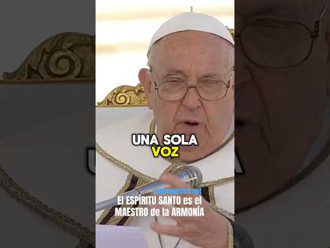 ? PAPA FRANCISCO | El ESPÍRITU SANTO es el MAESTRO de la ARMONÍA #papafrancisco #iglesia