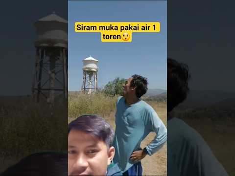 Siram muka pakai air 1 toren😲 #shorts #short #magic #funny