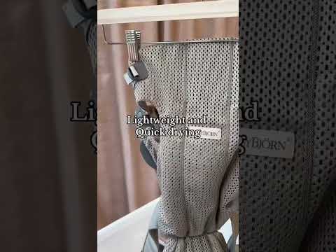Looking for a reason to love our Mesh fabric.. Look no further! #babybjorn