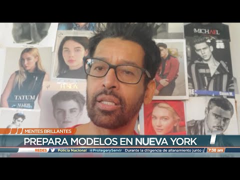Mentes Brillantes: Dimas Bravo, panameño que prepara modelos en Nueva York