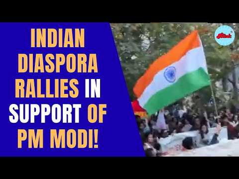 BIG LONDON PROTEST: Indian Diaspora Holds Counter-Protest In <strong>Support</strong> <strong>Of</strong> PM Modi!