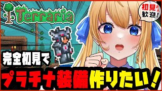 【テラリア/Terraria/作業用BGM】全ボス討伐を目指して！まずはプラチナ防具作るぞ！【【ハーネル・グウテン/VTuber】】