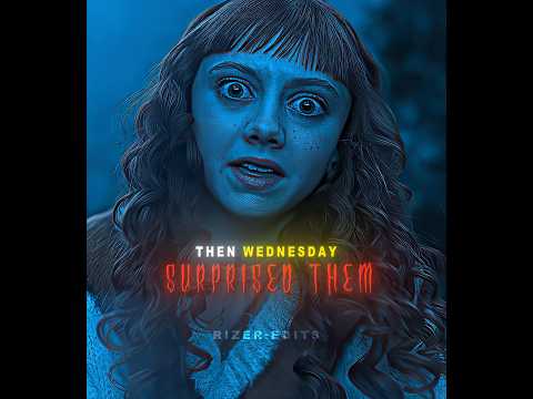 "Wednesday's Prank" ☠️🔥 | Wednesday 2 Edit | MONTAGEM COMA (Ultra Slowed) #Trending #Shorts