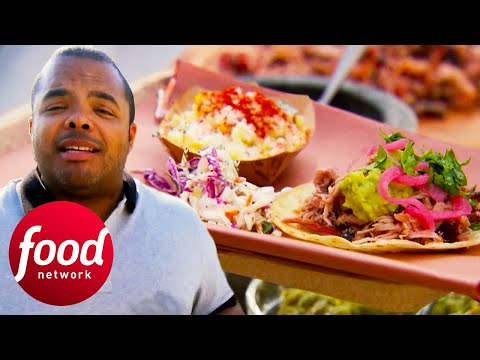Garden Pop-up Serves Delicious Smoked Meat Tacos | Man Fire Food