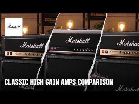Classic High Gain Amps Comparison