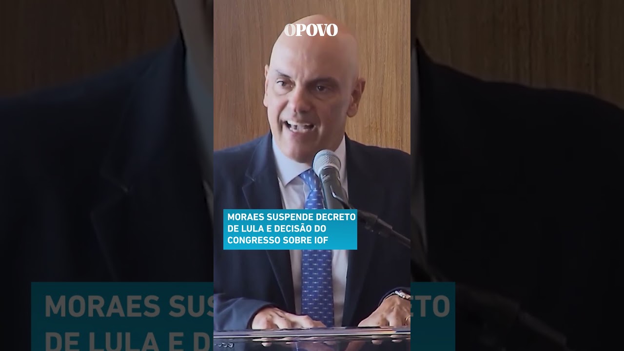 Moraes suspende decreto de Lula e decisão do Congresso sobre aumento do IOF