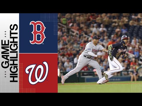 Red Sox vs. Nationals Game Highlights (8/16/23) | MLB Highlights video clip