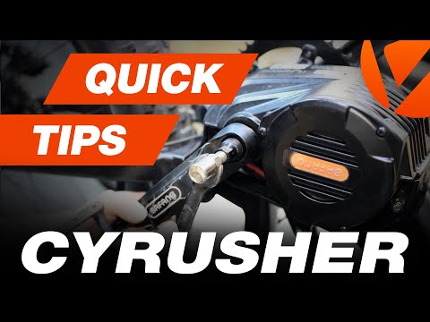 Quick Tips- How to Disassembling and installing the mid-mounted motor for nitro #Cyrusher #Ebike