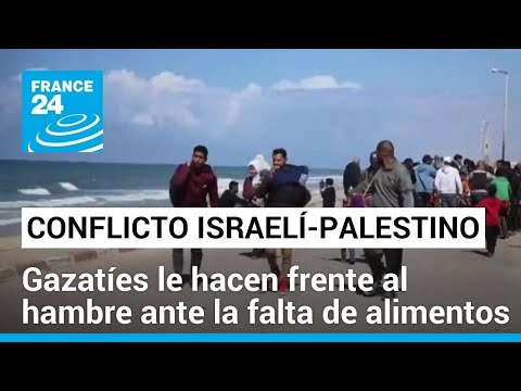 Desplazados por la guerra y ahora por el hambre: crisis humanitaria en Gaza • FRANCE 24 Español