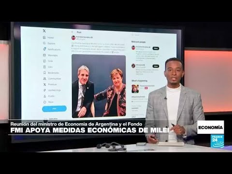 El Gobierno de Milei recibe amplio apoyo del FMI para implementar políticas económicas • FRANCE 24