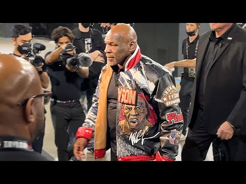 Mike Tyson ARRIVES ready to END Jake Paul’s boxing career!