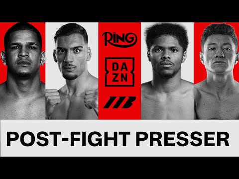 Immediate Reaction: Sheeraz Vs Berlanga & Stevenson Vs Zepeda Post-Fight Live Presser