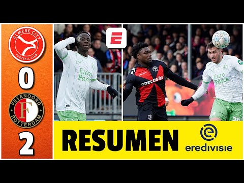 FEYENOORD consigue sufrido triunfo ante ALMERE con opaca actuación de SANTIAGO GIMÉNEZ | Eredivisie