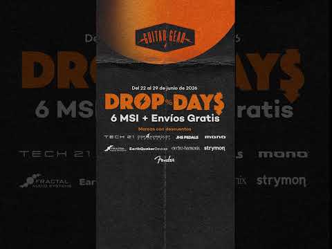 Drop Days en Guitar Gear