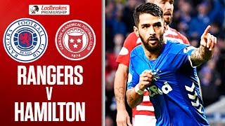 Rangers 1-0 Hamilton | Candeias Strikes to Send Rangers Top! | Ladbrokes Premiership