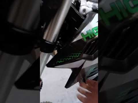 How to open the seat on a Neo Outlaw 3000w Dirt Bike