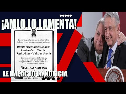 AMLO LO LAMENTA¡ ESTA NOTICIA IMPACTO AL PRESIDENTE LOPEZ OBRADOR Y A SUS DETRACTORES