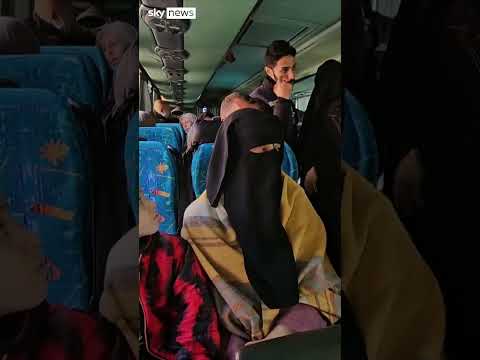 Sick children pass through Rafah crossing