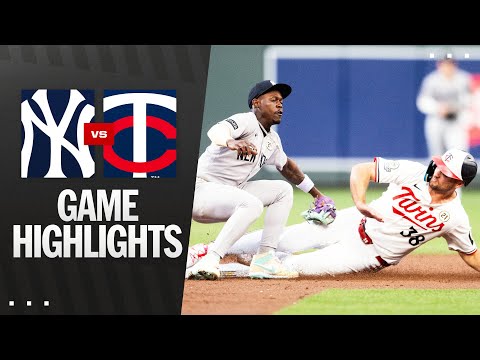 Yankees vs. Twins Game Highlights (9/15/25) | MLB Highlights
