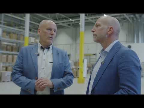 Gunnar Glavin Nybø på fabrikkbesøk hos Flexit