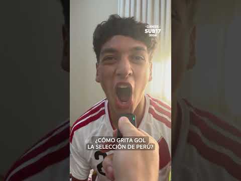 LO MÁS LINDO DEL FÚTBOL 🇵🇪😍 CONMEBOL #SUB17
