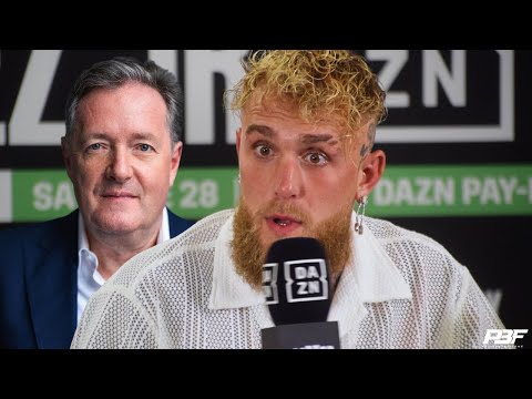 JAKE PAUL SENDS MESSAGE TO PIERS MORGAN AFTER BEATING JULIO CESAR CHAVEZ JR