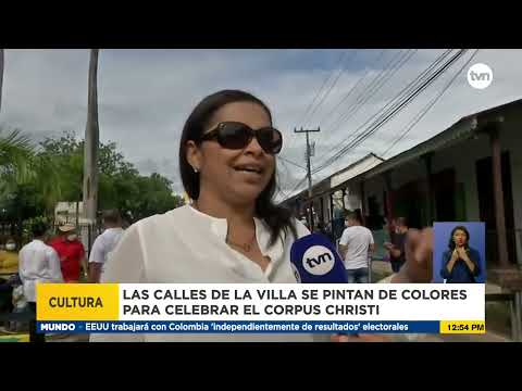 Corpus Christi atrae visitantes a La Villa de Los Santos