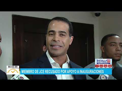 #ElDespertador: Miembros JCE recusado por apoyo a inauguraciones