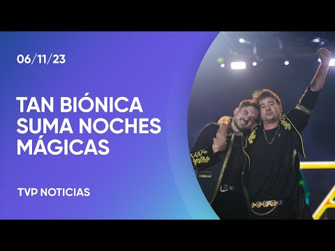 Tan Biónica suma más últimas noches mágicas