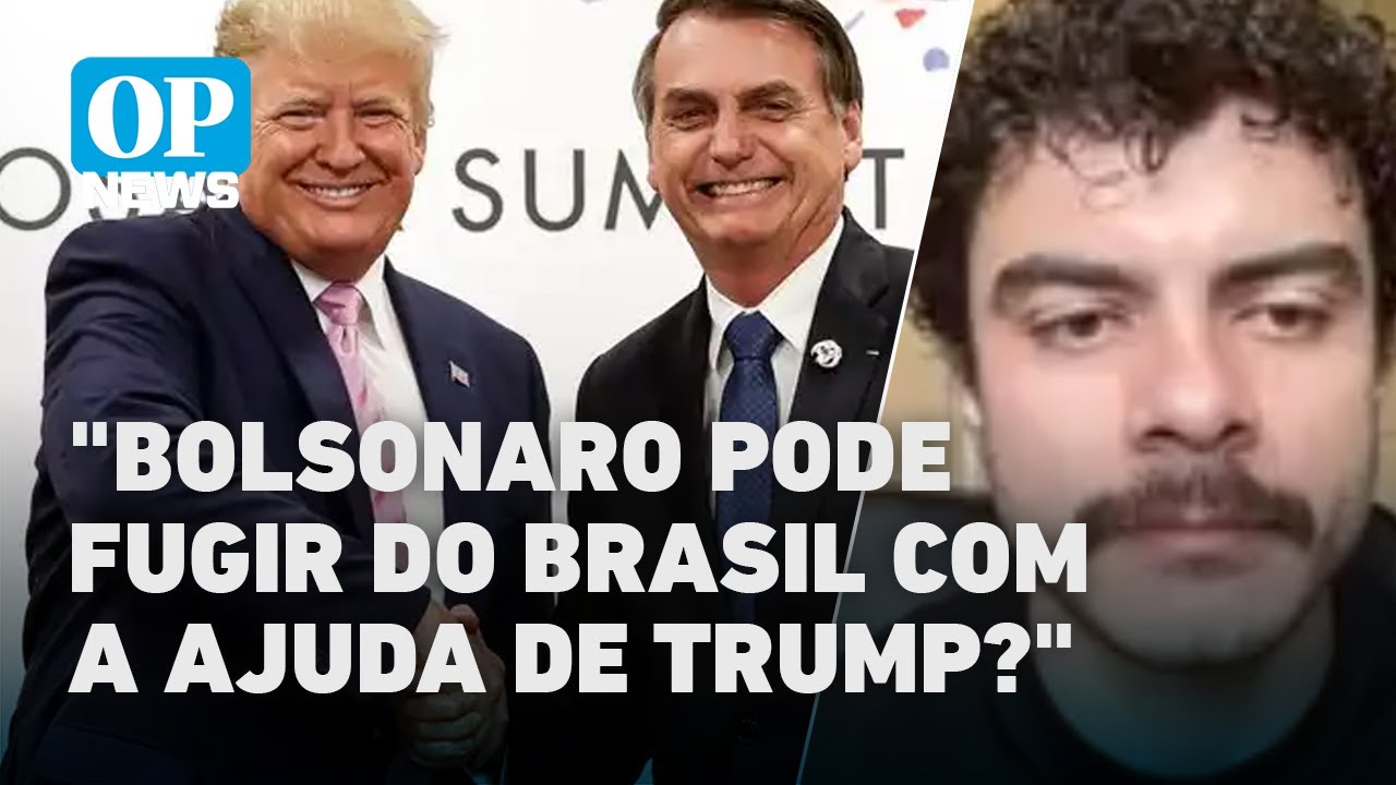 Trump pode ajudar Bolsonaro a fugir do Brasil Entenda as razões da taxação dos EUA | OP News