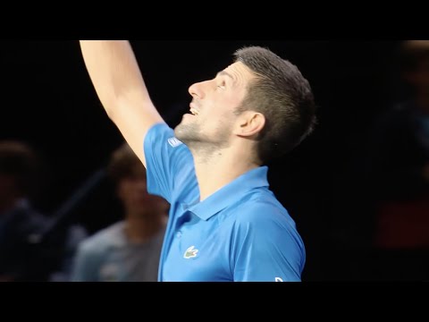 HIGHLIGHTS: Novak Djokovic vs. Karen Khachanov; 2022 Paris Masters Second Round