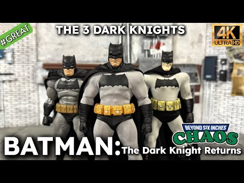 Chaos Toys Dark Knight Vigilante Batman 1/12 figure #unboxing #review #mezco #mafex #comparison 