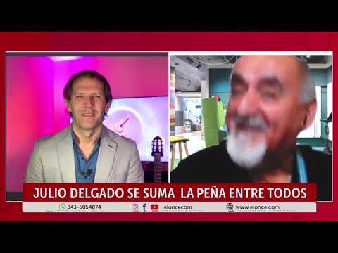 A donde voy, llevo mi música entrerriana, expresó a Elonce TV Julio Delgado