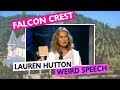 Lauren Hutton speech