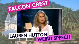 Lauren Hutton speech