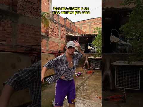 Eu esquecia de entrar e ficava brincando kkkkkkkkkkkk