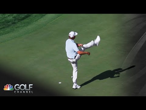 Touchback! Patton Kizzire punts, bends putter after miss at Valspar Championship | Golf Channel