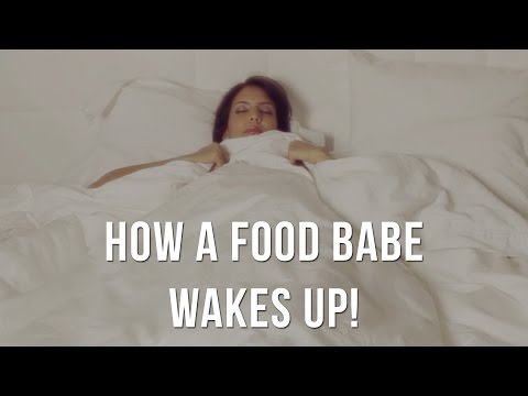 How A Food Babe Wakes Up! Come On Into My Home...