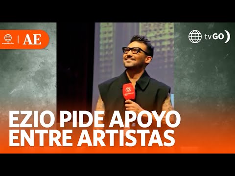 Ezio Oliva pide apoyo entre artistas | América Espectáculos (HOY)