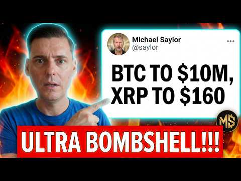 BITCOIN TO $10,000,000 AND XRP TO $<strong>160</strong>?!