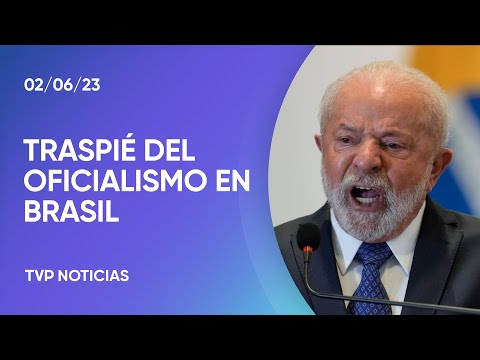 Revés político interno para Lula