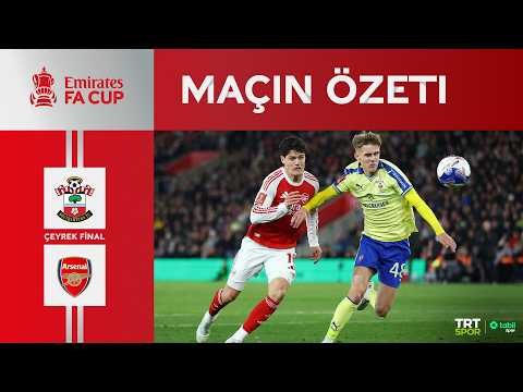 FA Cup Çeyrek  Final |  Southampton - Arsenal (Özet)