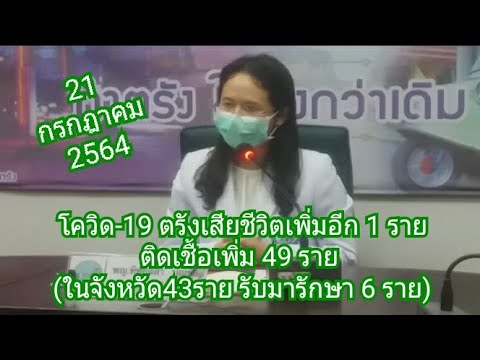โควิด-19-ตรังเสียชีวิตเพิ่ม1รา โควิด-19-ตรังเสียชีวิตเพิ่ม1รา