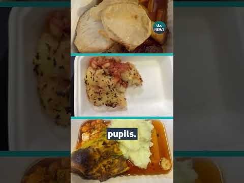 Headteacher apologises for food served at his own school  #itvnews #school #food