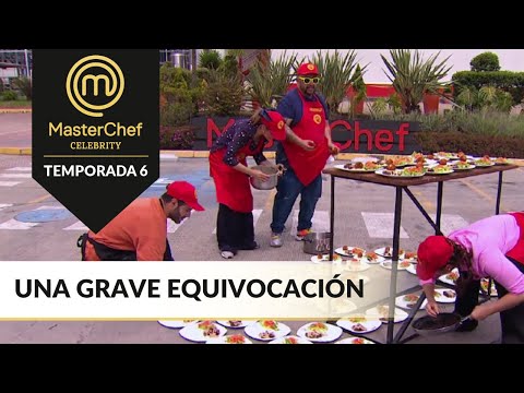 El disgusto de Rausch por el error que cometieron los cocineros | MasterChef Celebrity