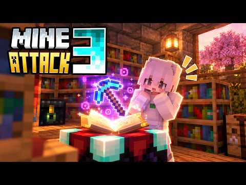 Mein Diamant wird Brilliant, hex hex– MineAttack 3! Cozy  Minecraft Lets Play