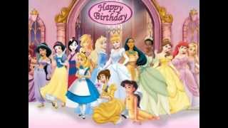 happy birthday disney princess images