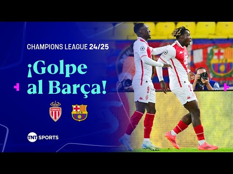 ¡EL GOL DE ILENIKHENA CONTRA LOS CULÉS! | MONACO 2-1 BARCELONA | FASE DE LIGA | CHAMPIONS LEAGUE